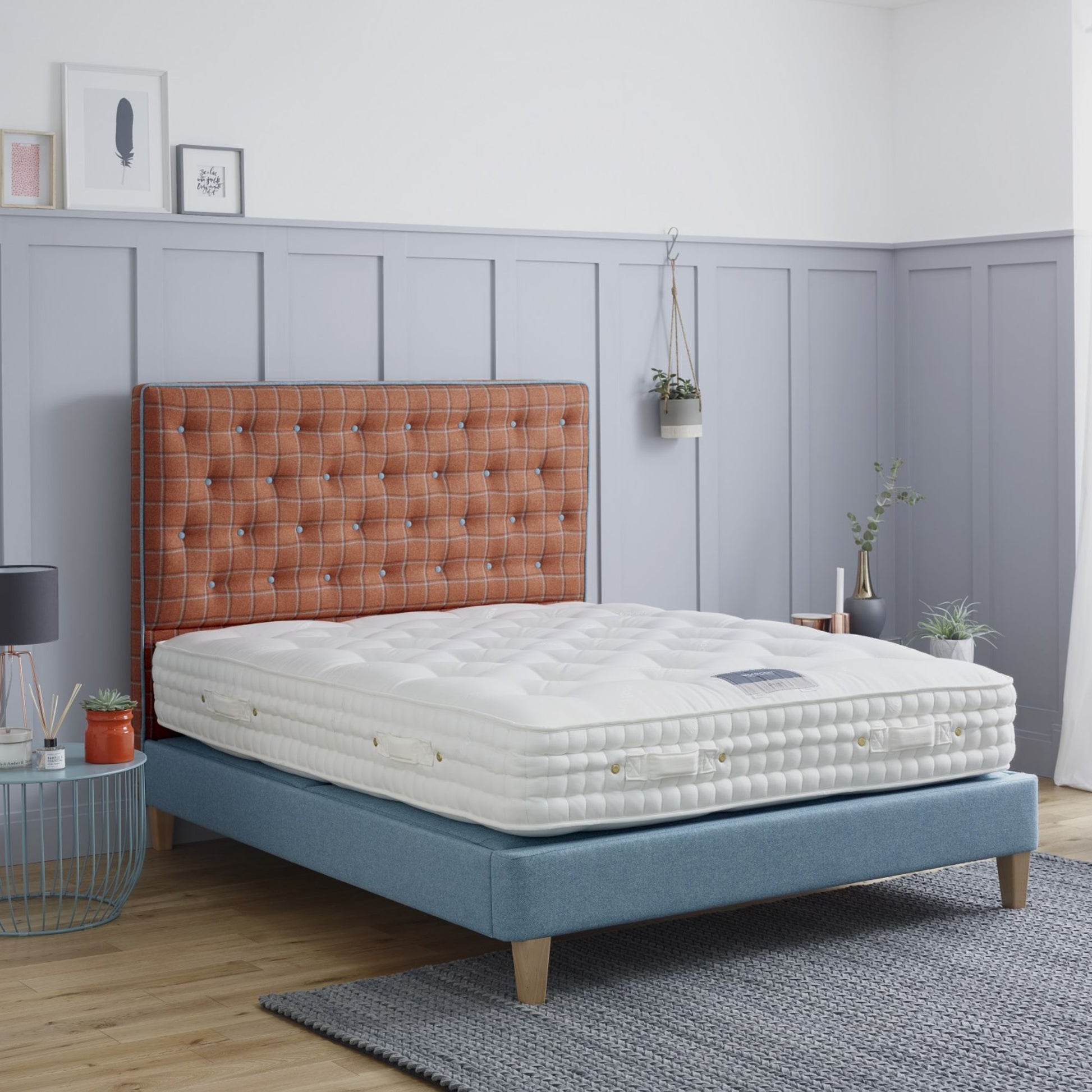 Product image of Amelia Upholstered Bedstead by Woolroom – premium bedsteads