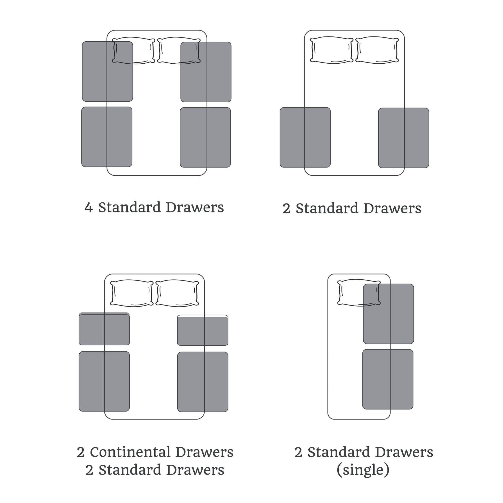 Chartwell Upholstered Divan - Light Grey from Woolroom – natural beds and mattresses for better sleep