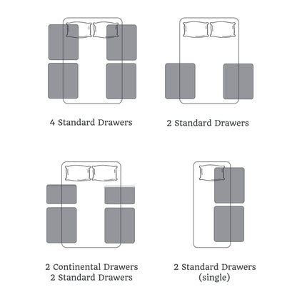 Chartwell Upholstered Divan - Light Grey from Woolroom – natural beds and mattresses for better sleep