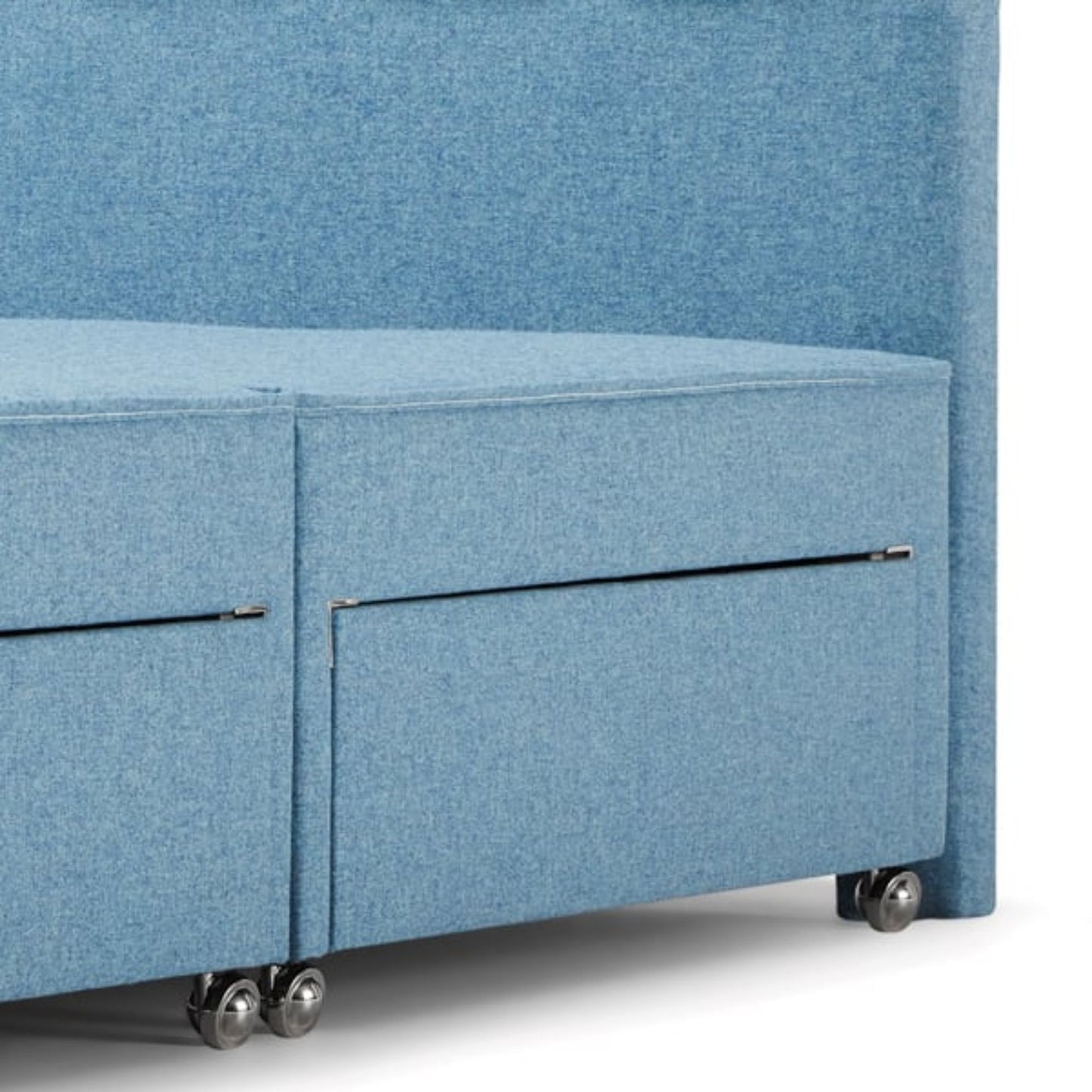 Goddards Floor Standing Headboard - Hemlock from Woolroom – natural headboards for better sleep