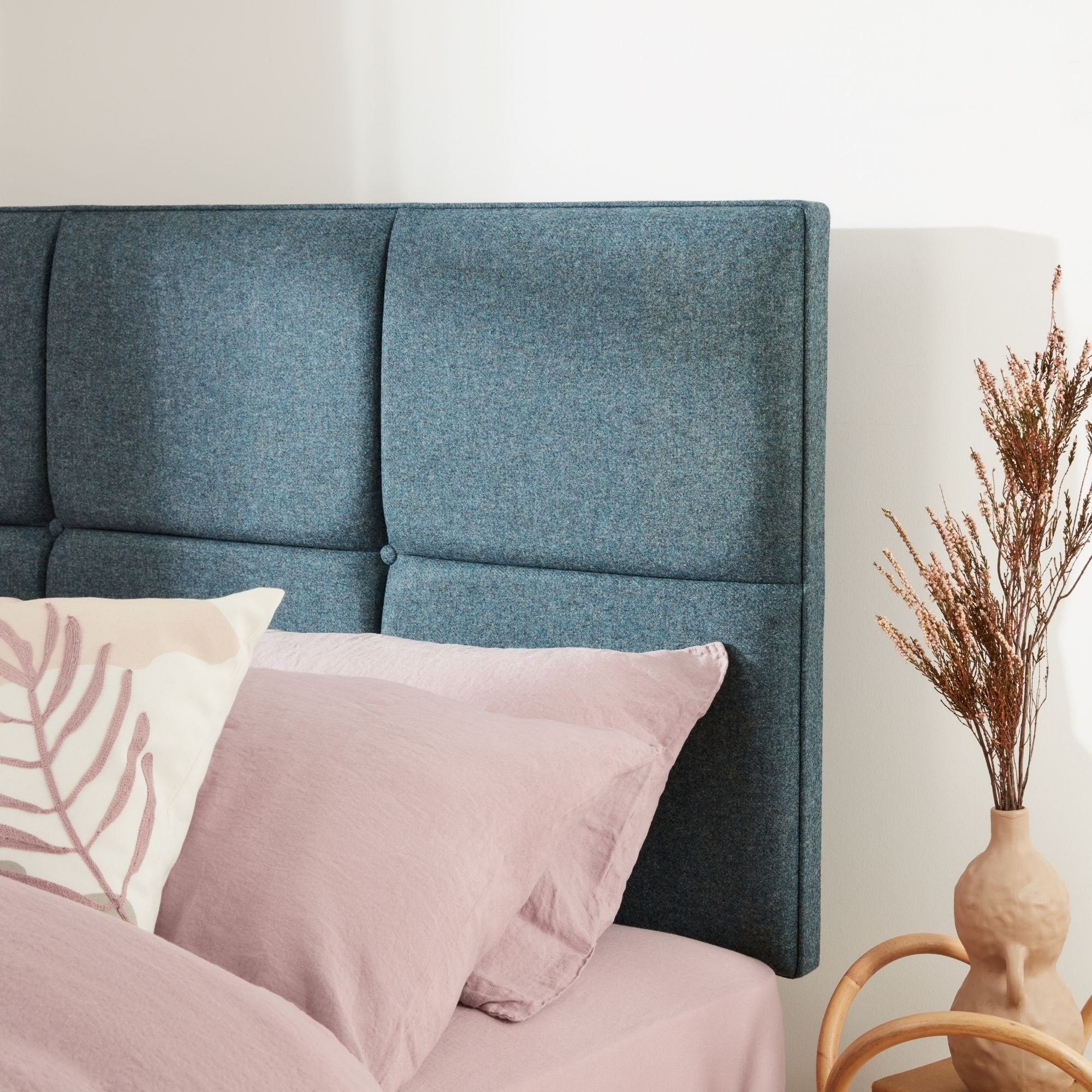 Product image of Goddards Floor Standing Headboard - Light Grey by Woolroom – premium headboards