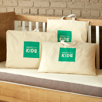 Product image of Organic Woolroom Kids Bundle with Mattress Protector by Woolroom – premium kids bedding bundles