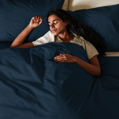 Arinta Organic Cotton Linen Bundle - Midnight Blue