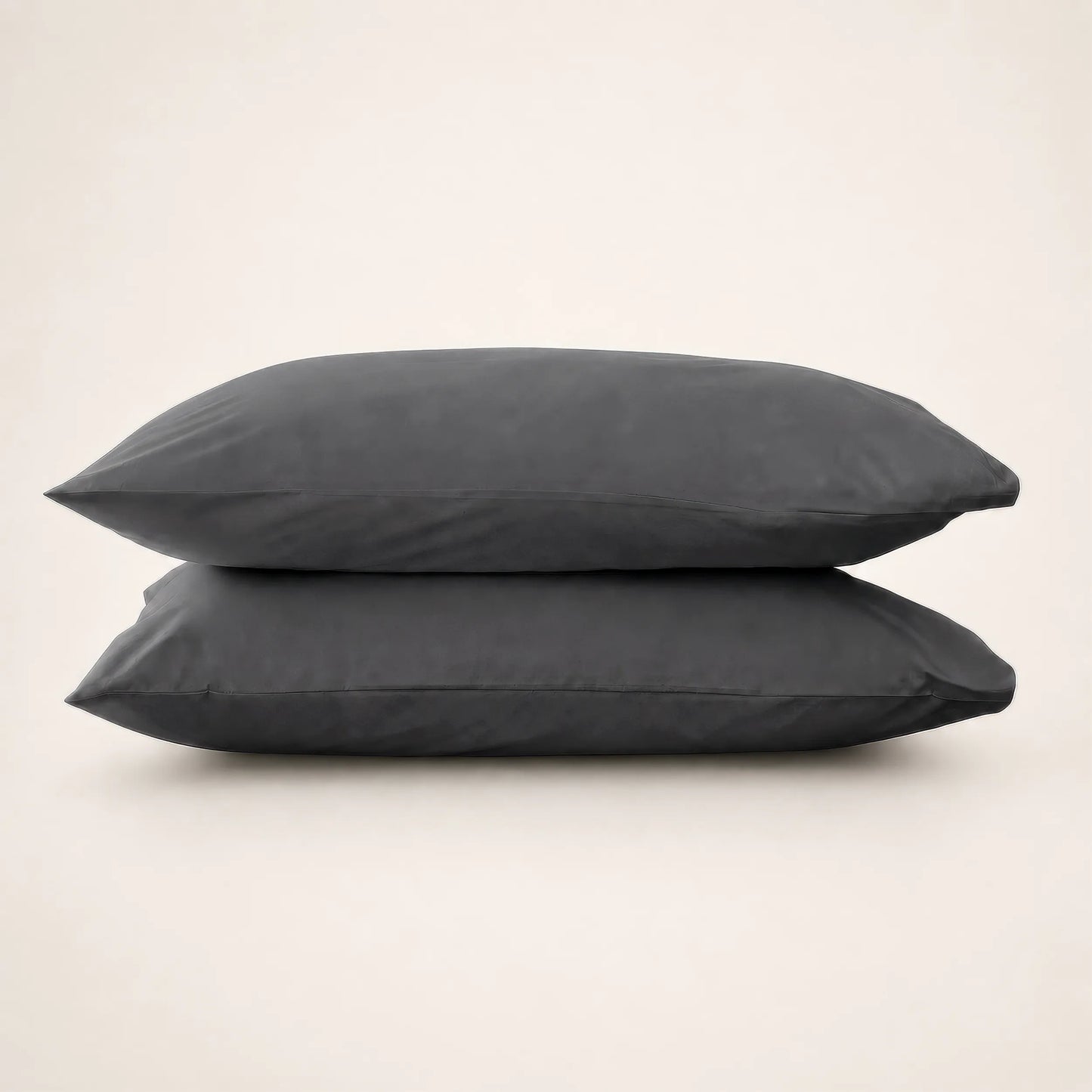 Arinta Organic Cotton Pillowcase - Charcoal
