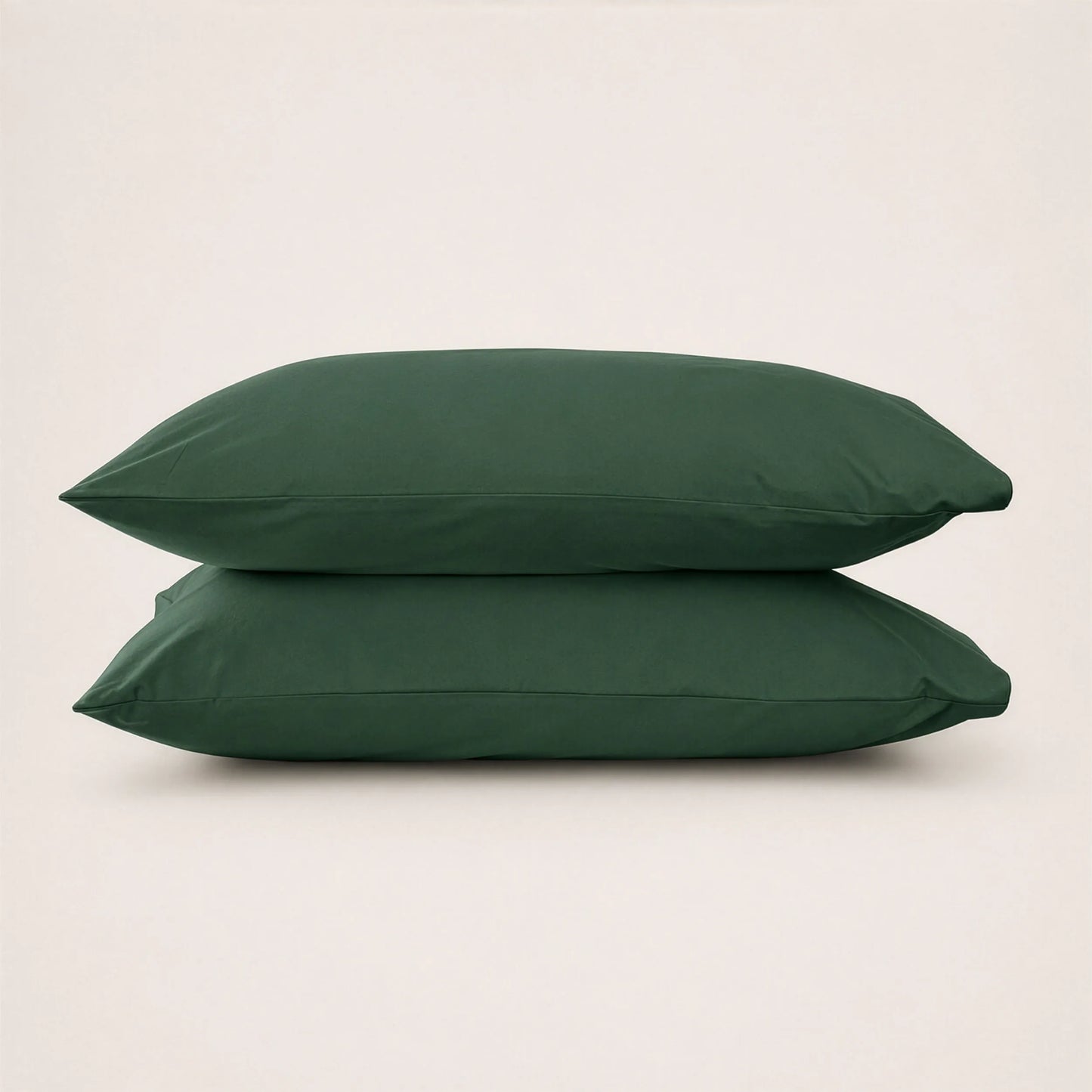 Arinta Organic Cotton Pillowcase - Forest Green