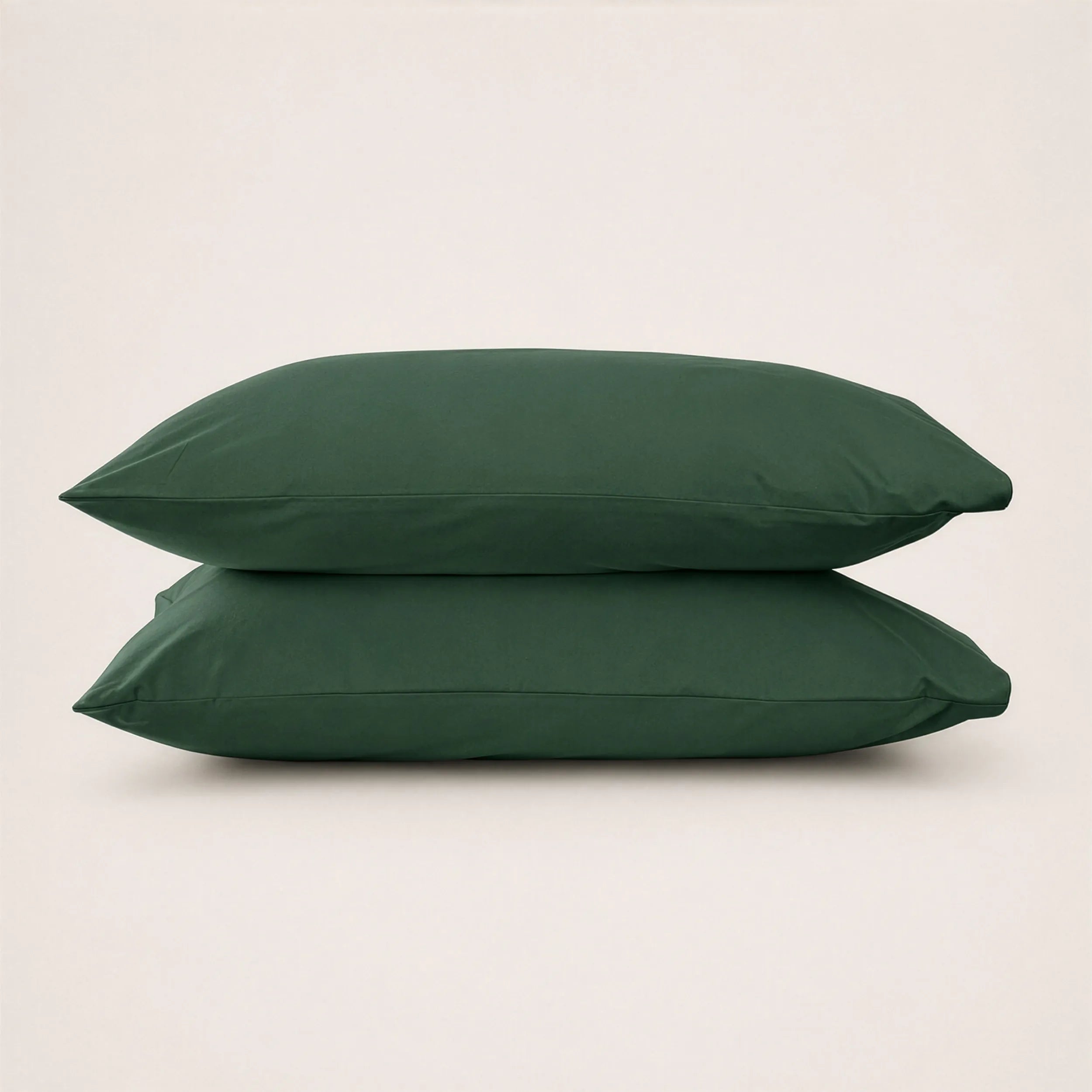 Arinta Organic Cotton Pillowcase - Forest Green