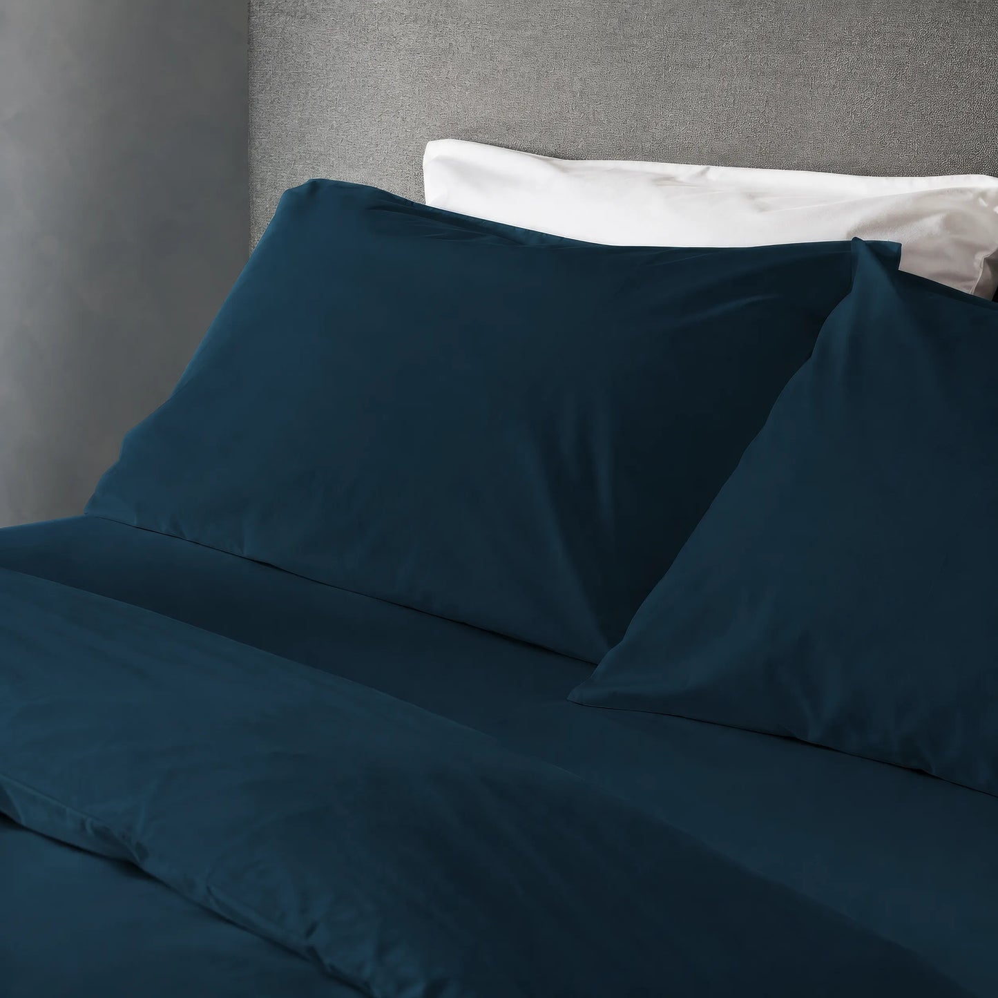 Arinta Organic Cotton Pillow Case - Midnight Blue