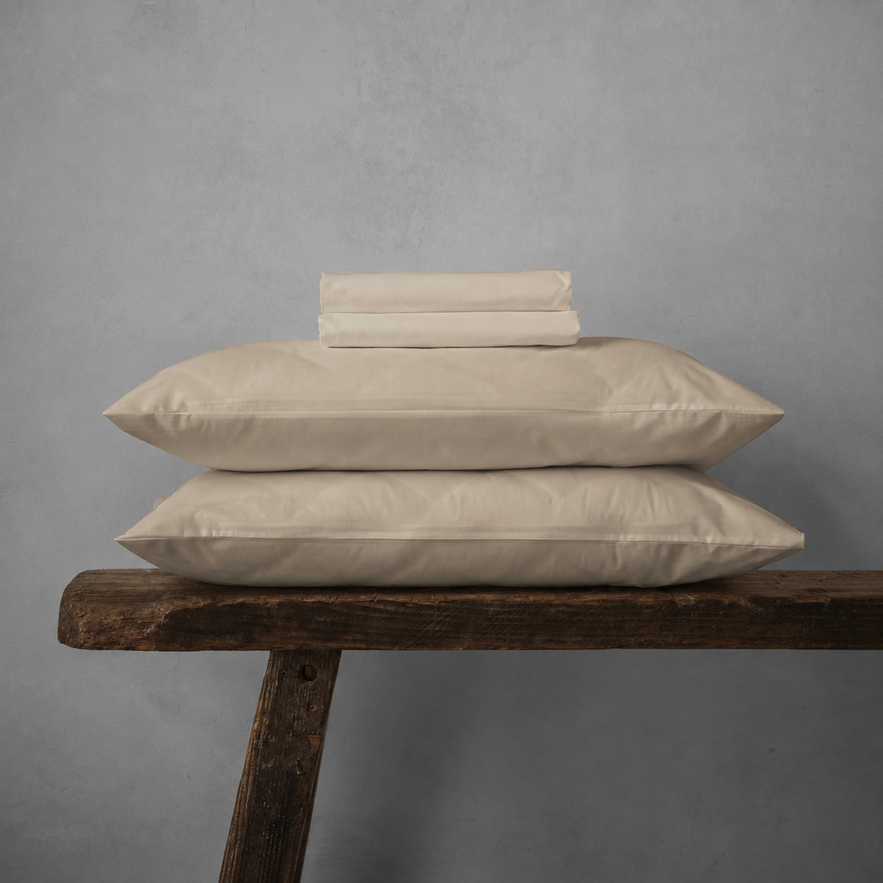 Arinta Organic Cotton Sheet Set - Almond