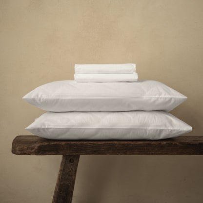 Arinta Organic Cotton Sheet Set - White