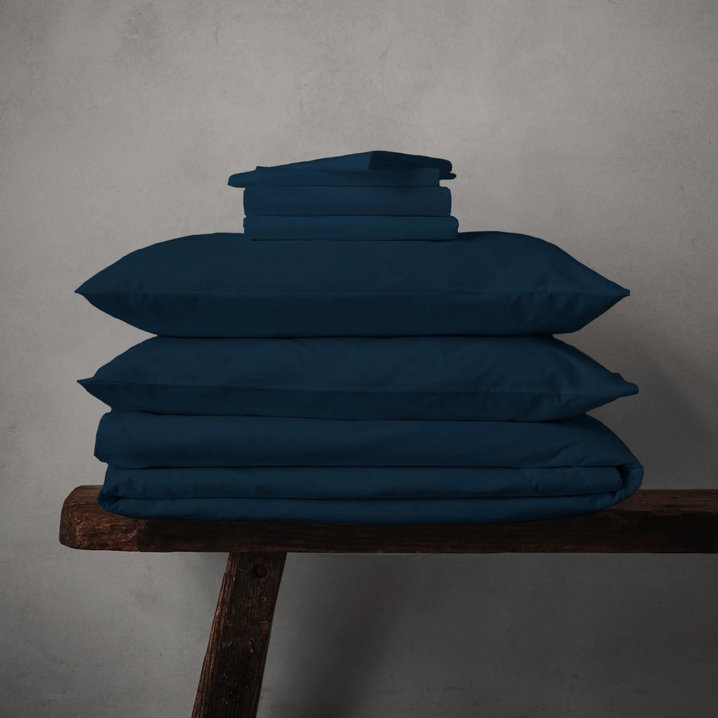 Arinta Organic Cotton Linen Bundle - Midnight Blue