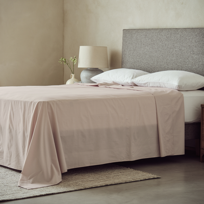 Arinta Organic Cotton Flat/Top Sheet - Almond