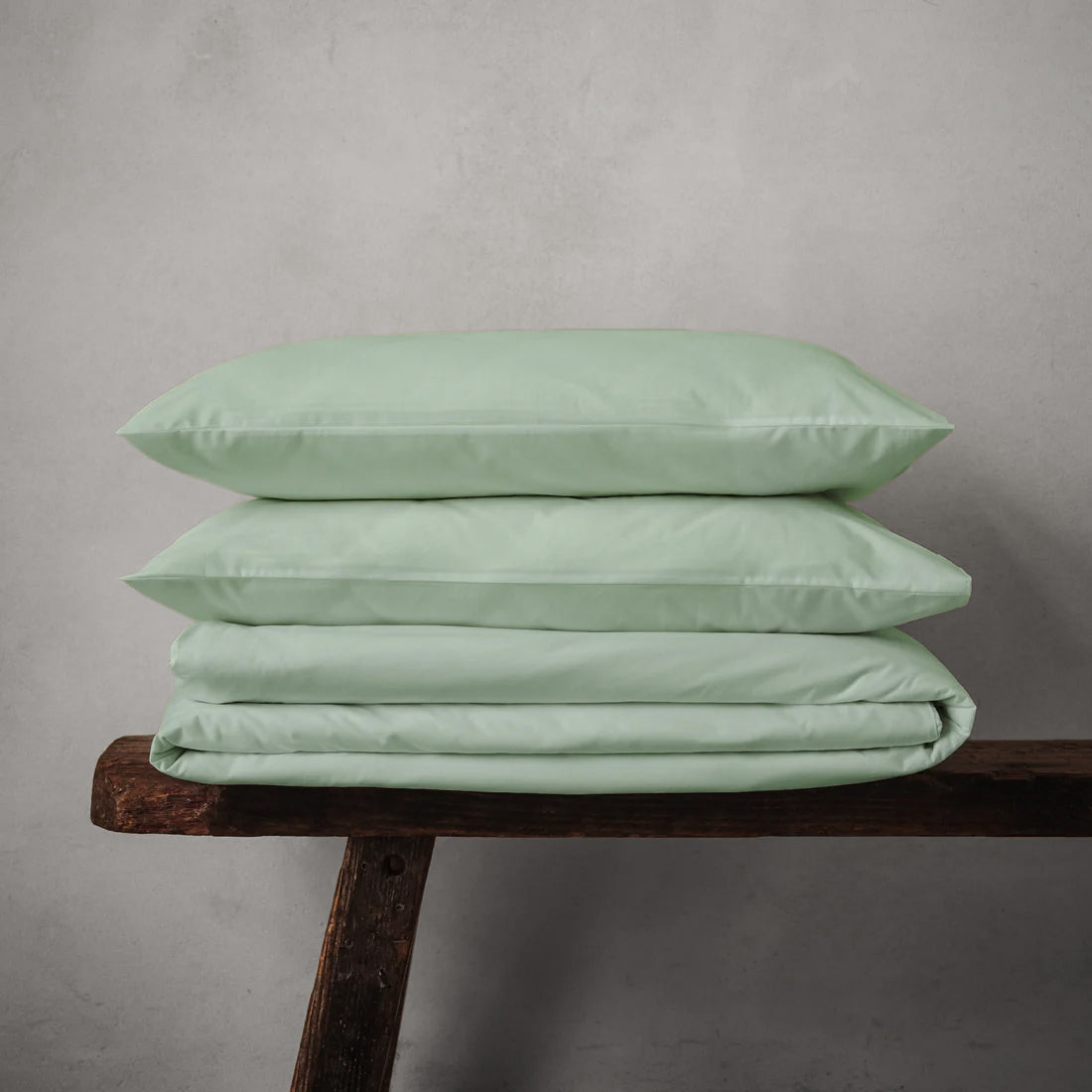 Arinta Organic Cotton Duvet Set - Pistachio
