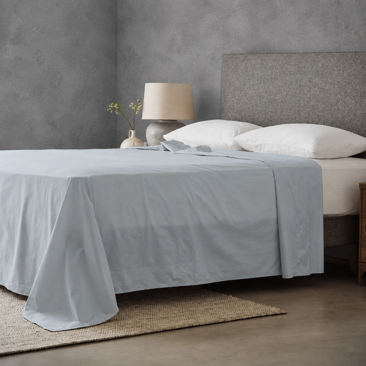 Arinta Organic Cotton Sheet Set - Earl Grey