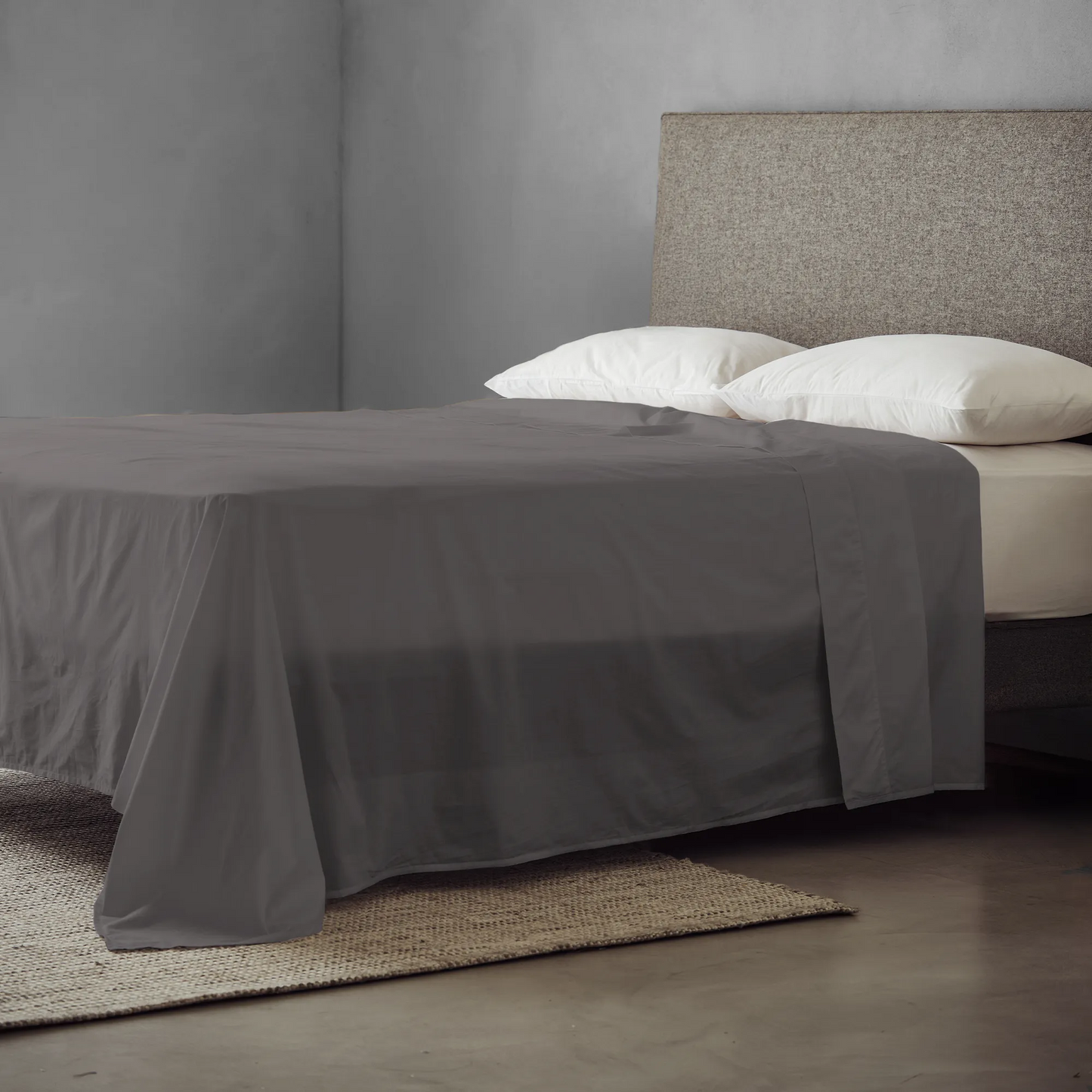 Arinta Organic Cotton Linen Bundle - Charcoal
