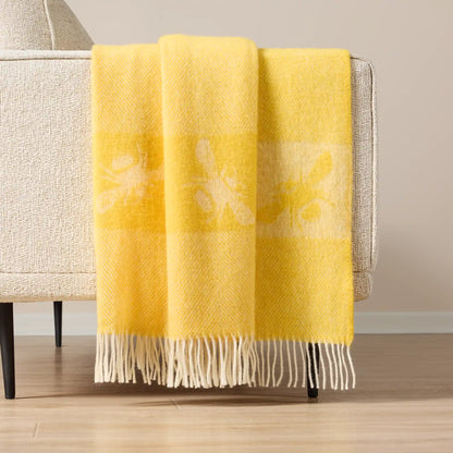 Wild and Wool Herringbone Sunshine Bee