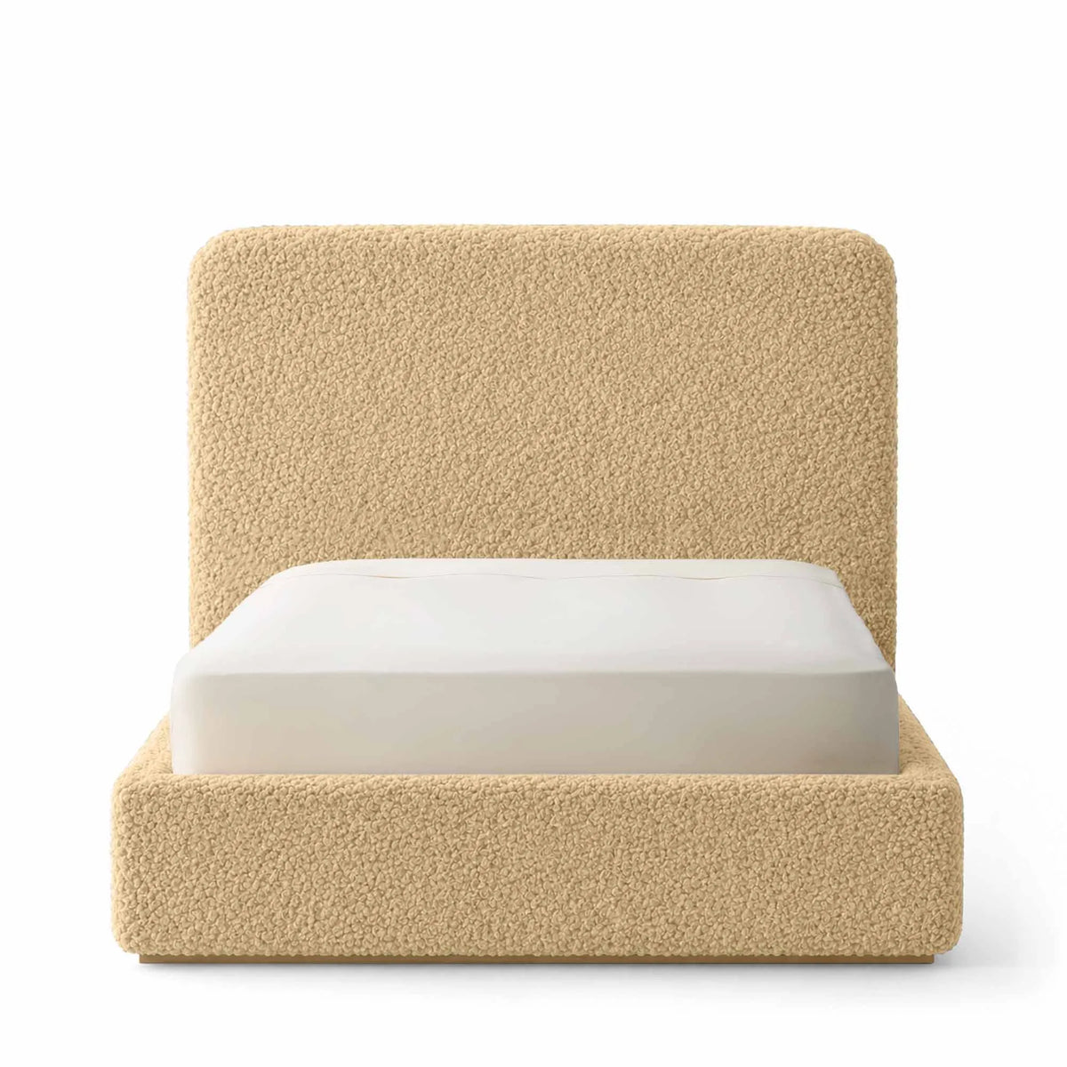 Charlotte Upholstered Bed Frame - High Headboard