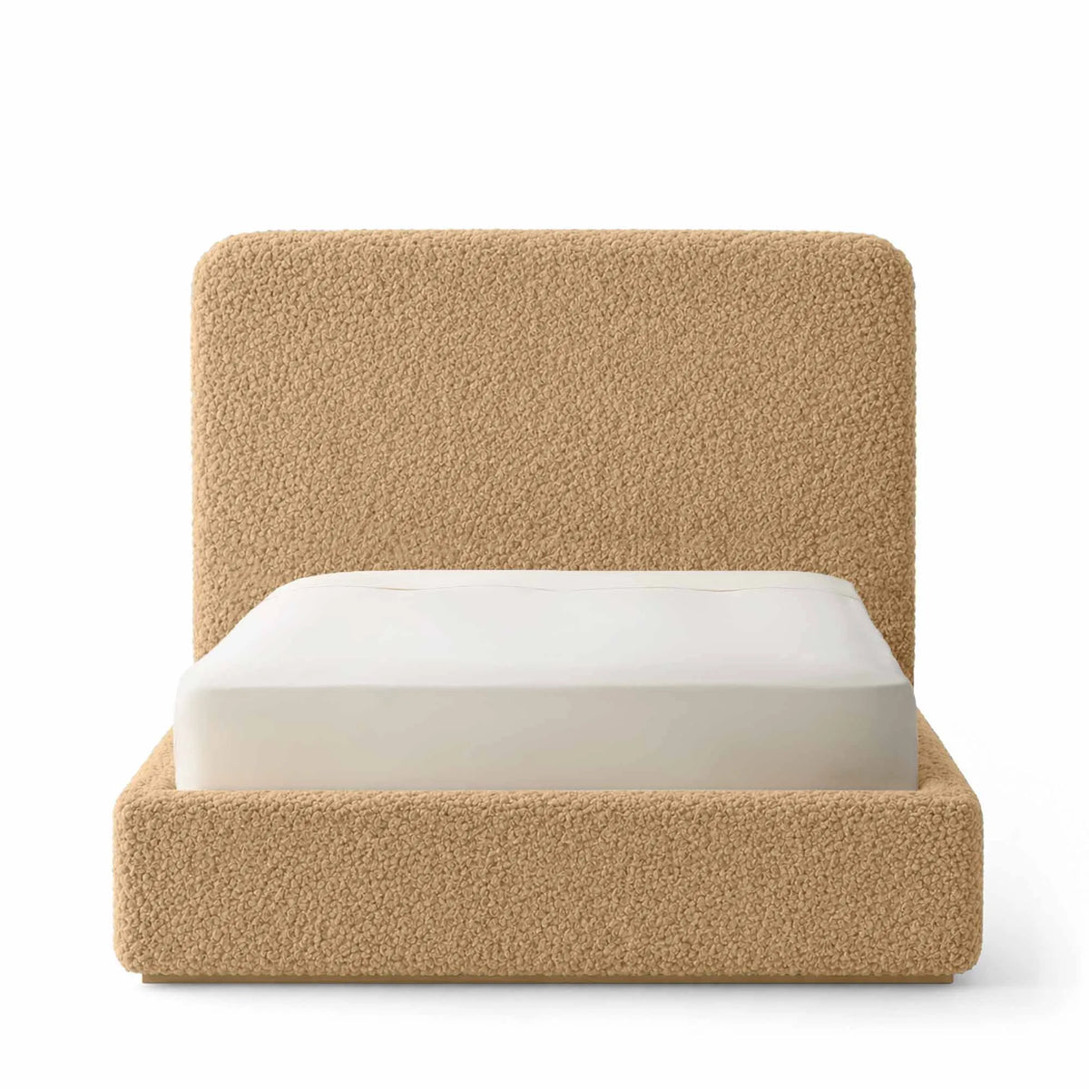 Charlotte Upholstered Bed Frame - High Headboard