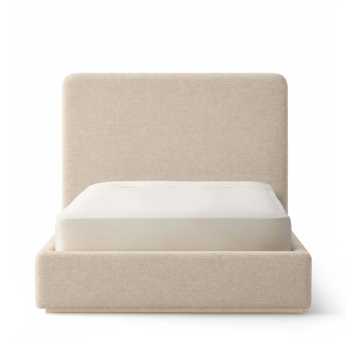 Charlotte Upholstered Bed Frame - High Headboard