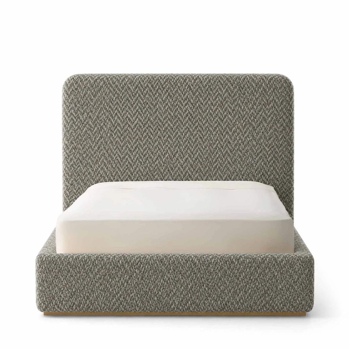 Charlotte Upholstered Bed Frame - High Headboard