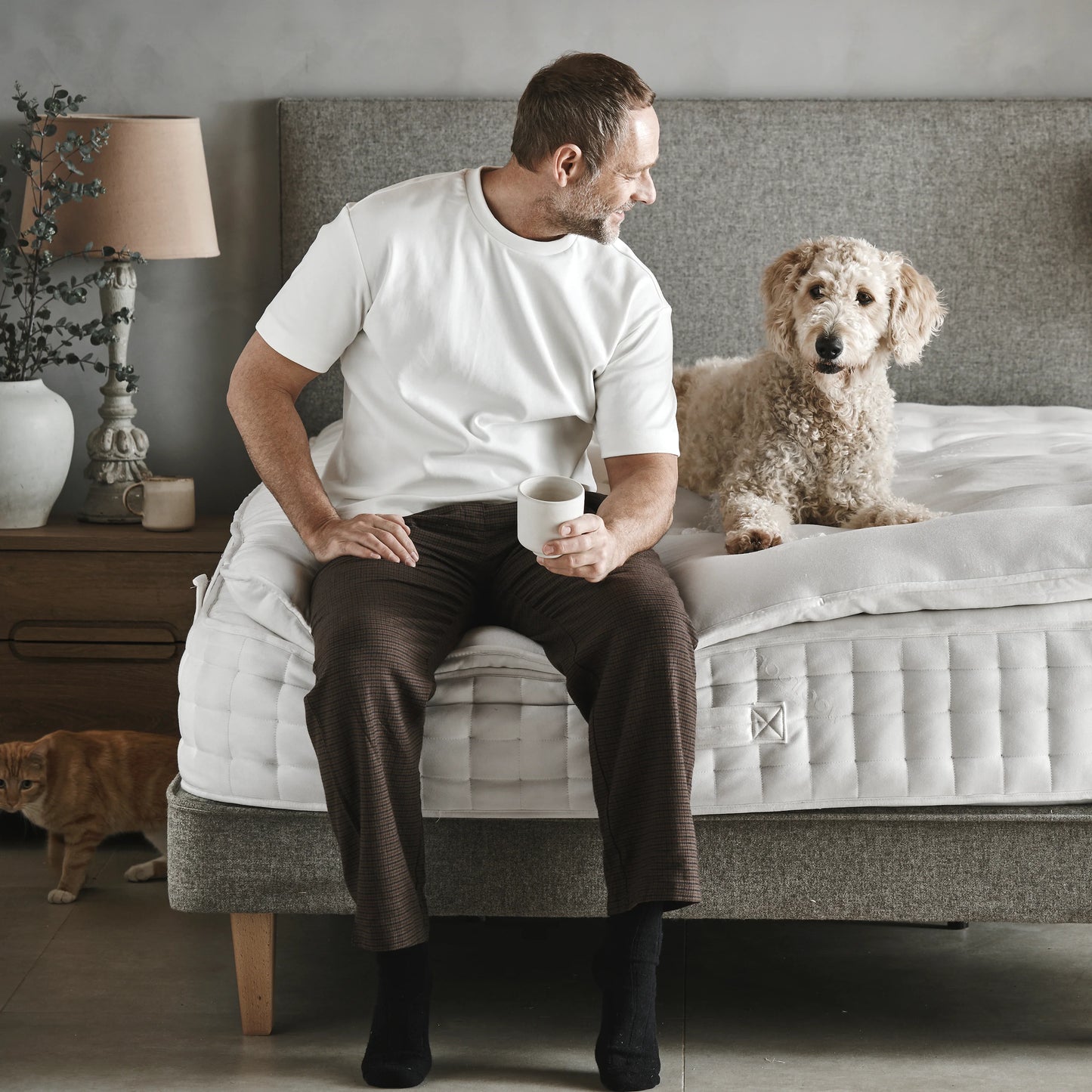 Cheviot Latex & Wool Mattress Topper