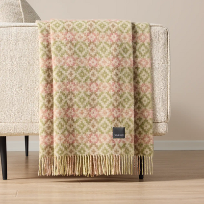 Dartmouth Wool Throw - Green