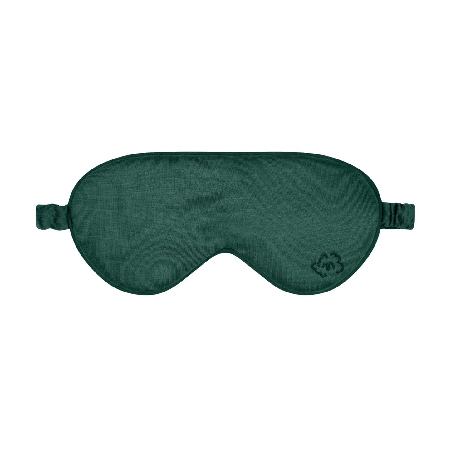 Merino Eye Mask - Emerald Green
