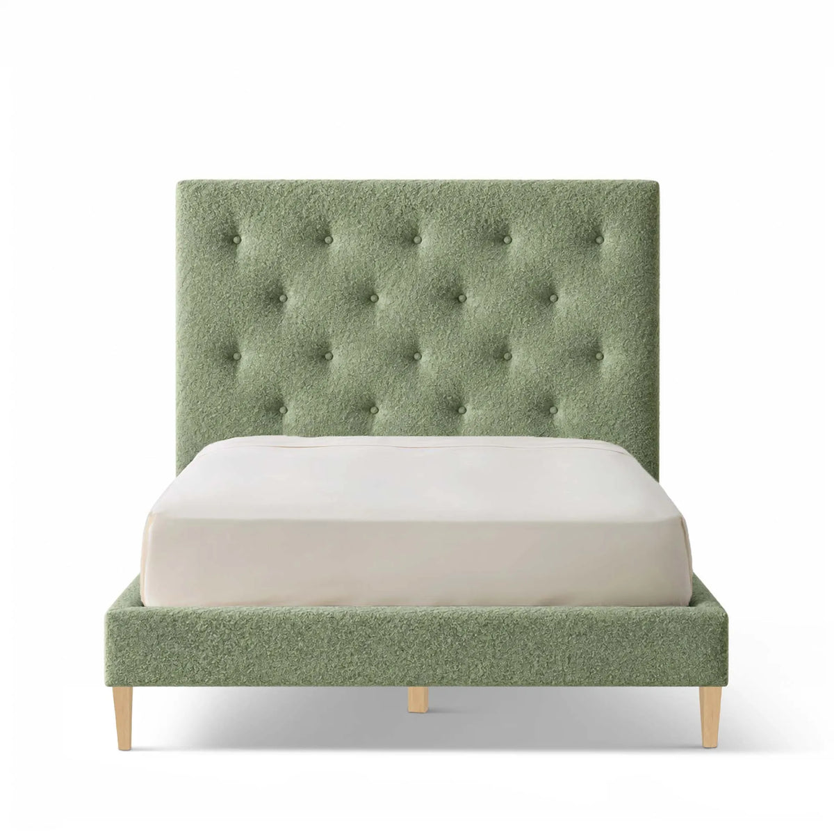 Grace Upholstered Bed Frame - High Headboard