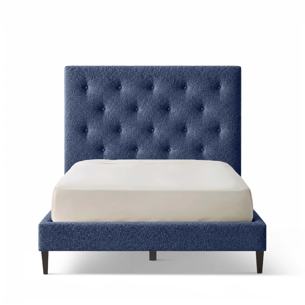 Grace Upholstered Bed Frame - High Headboard