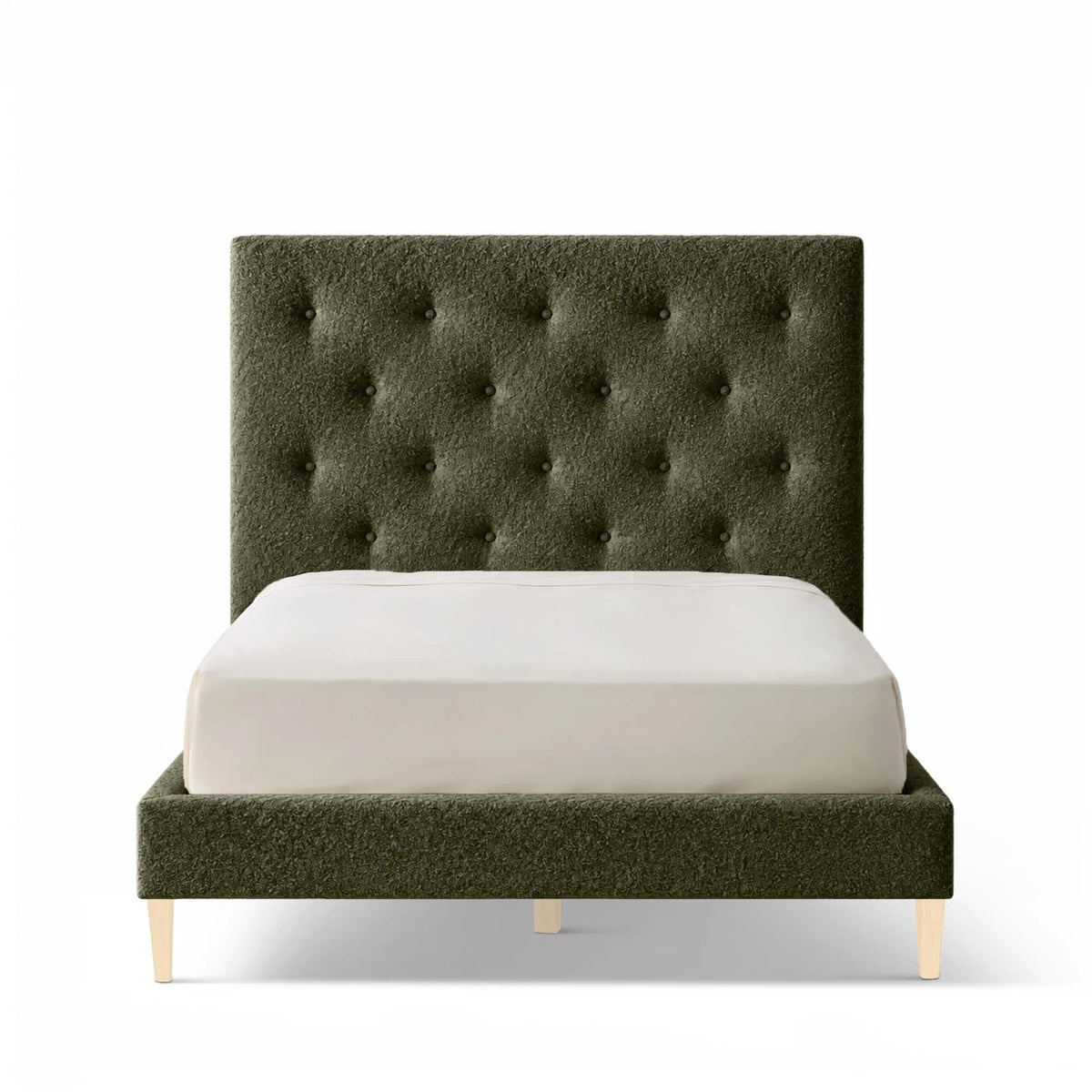 Grace Upholstered Bed Frame - High Headboard