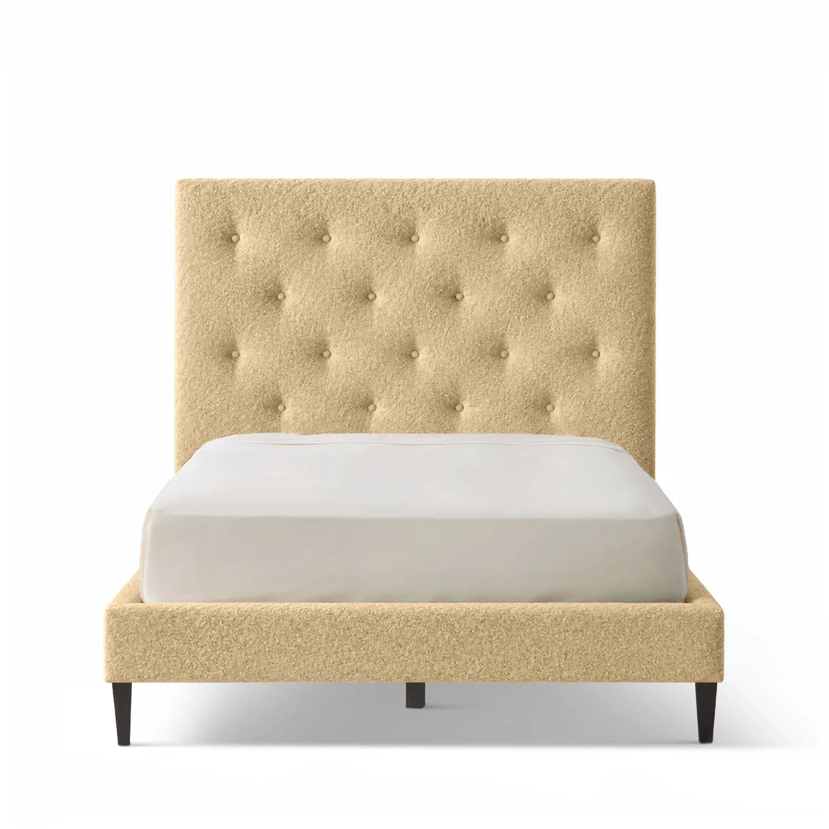 Grace Upholstered Bed Frame - High Headboard
