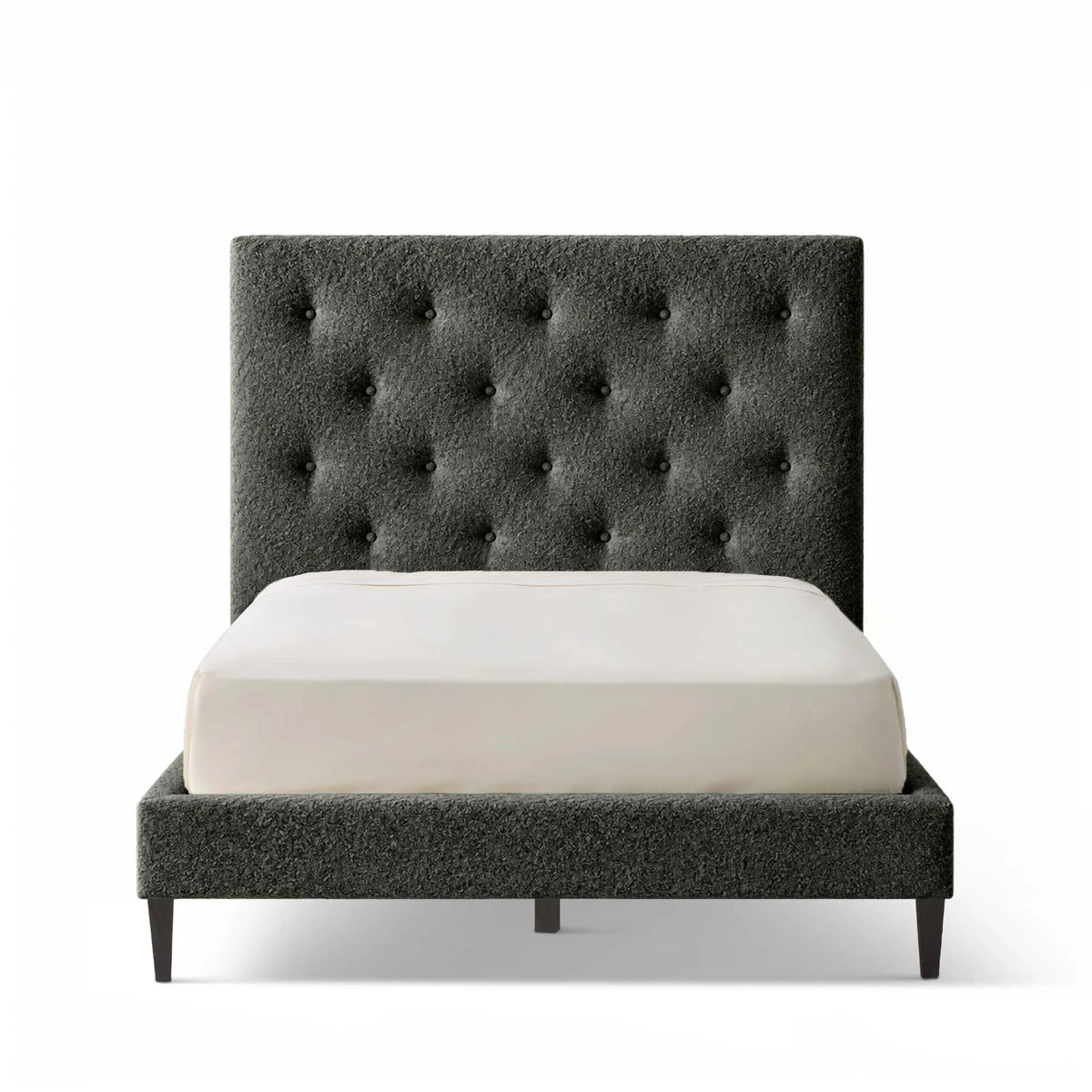 Grace Upholstered Bed Frame - High Headboard
