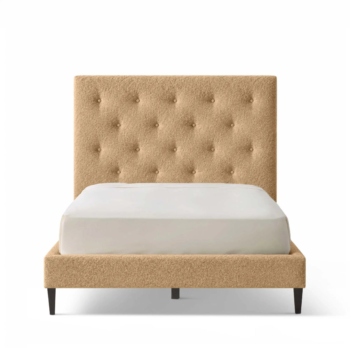 Grace Upholstered Bed Frame - High Headboard