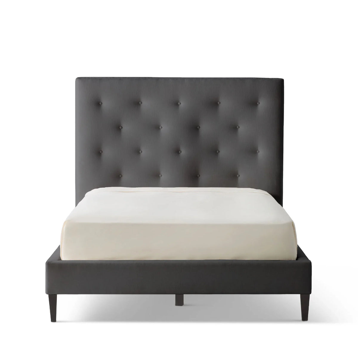Grace Upholstered Bed Frame - High Headboard