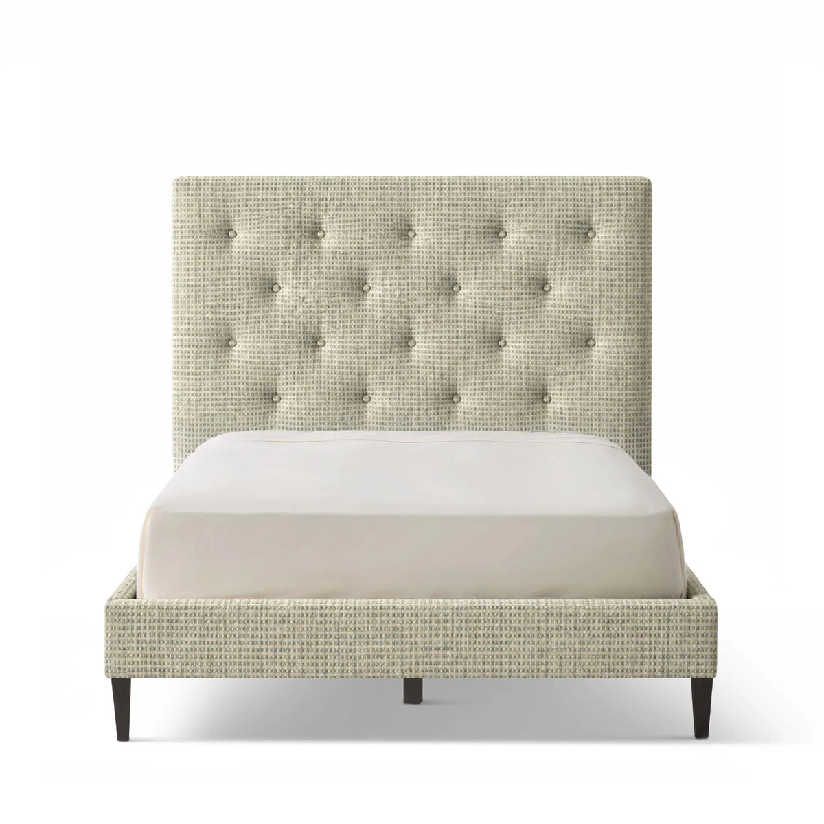 Grace Upholstered Bed Frame - High Headboard