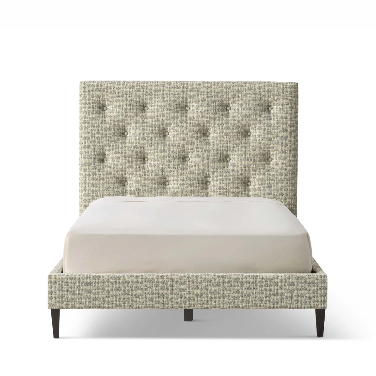 Grace Upholstered Bed Frame - High Headboard