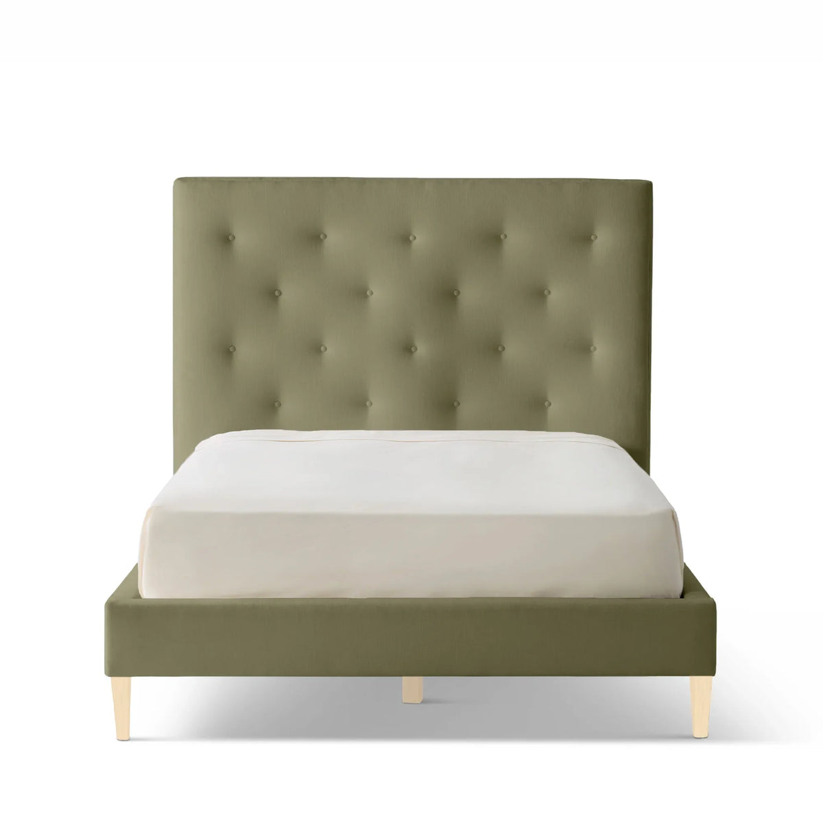 Grace Upholstered Bed Frame - High Headboard
