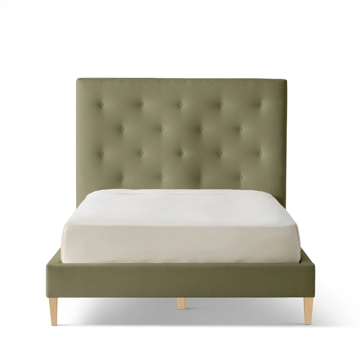 Grace Upholstered Bed Frame - High Headboard