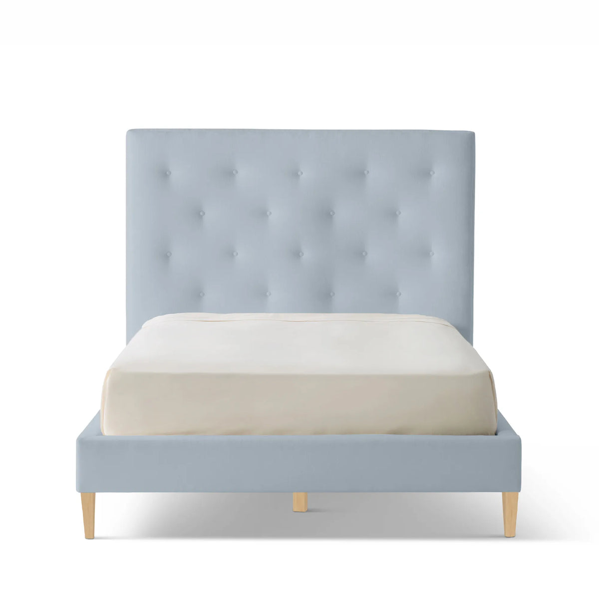 Grace Upholstered Bed Frame - High Headboard