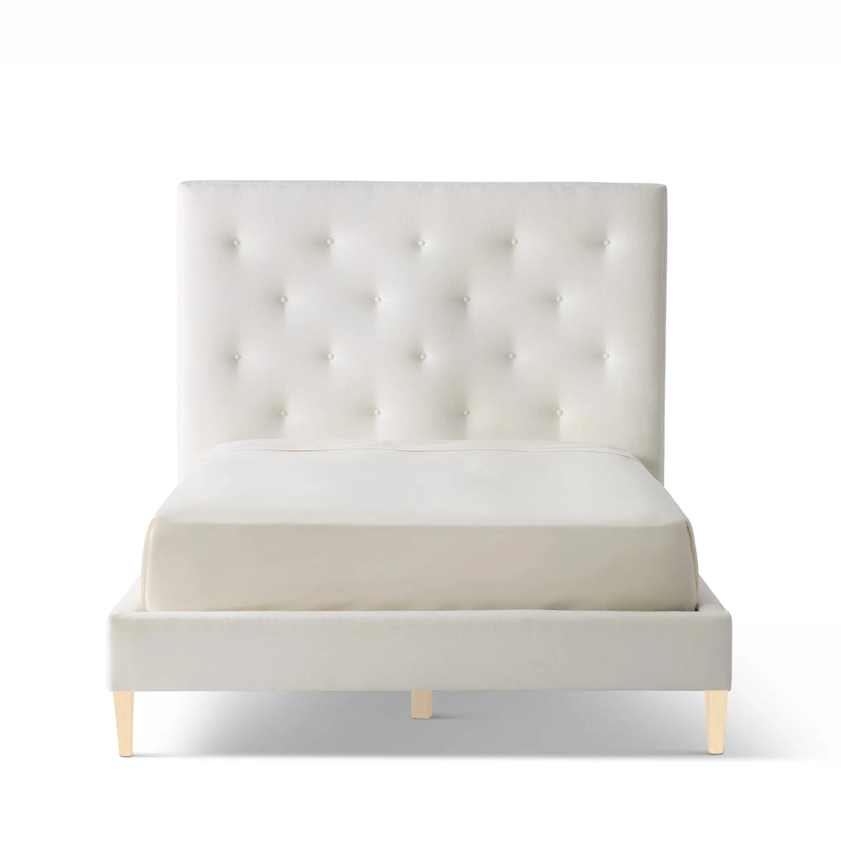 Grace Upholstered Bed Frame - High Headboard