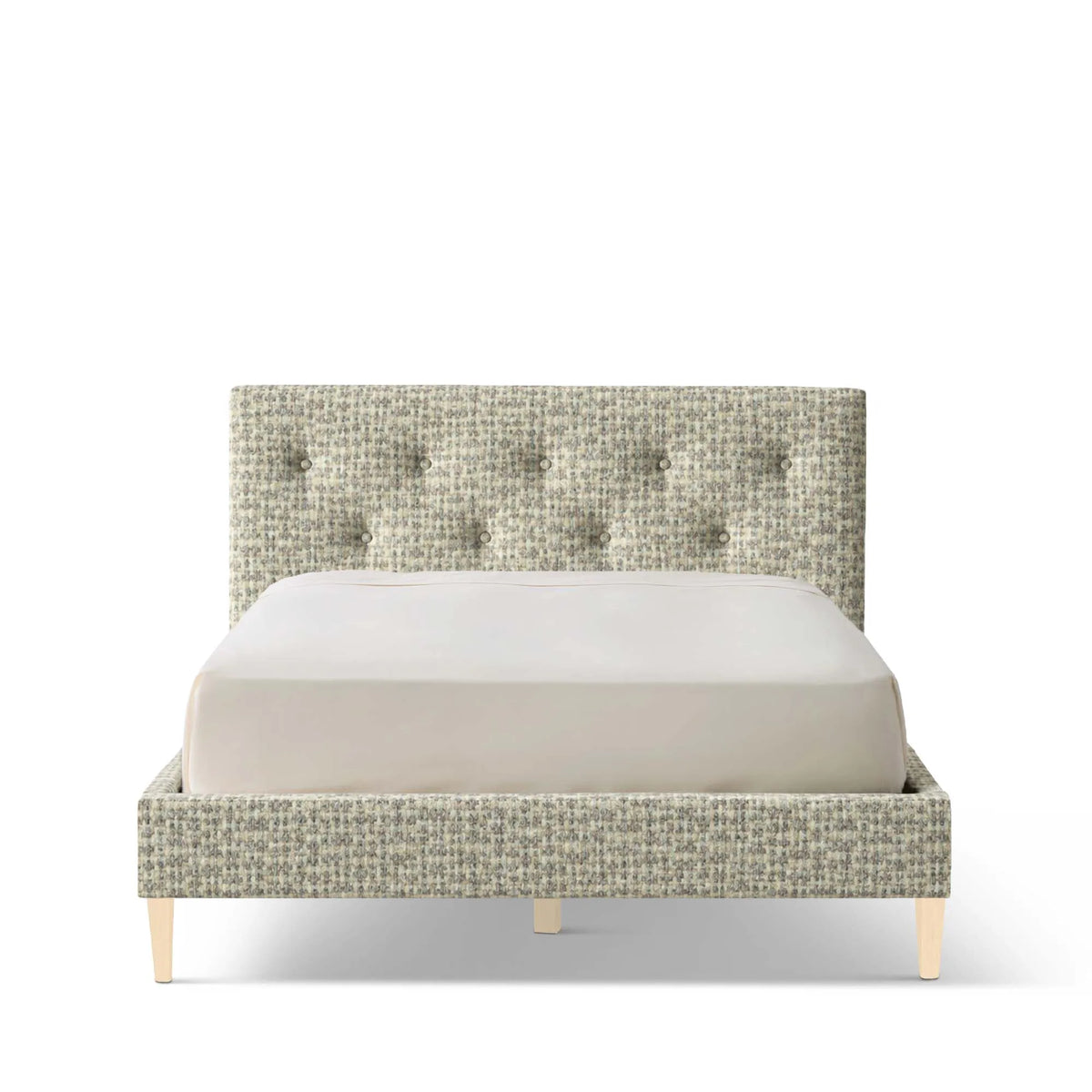 Grace Upholstered Bed Frame - Standard Headboard