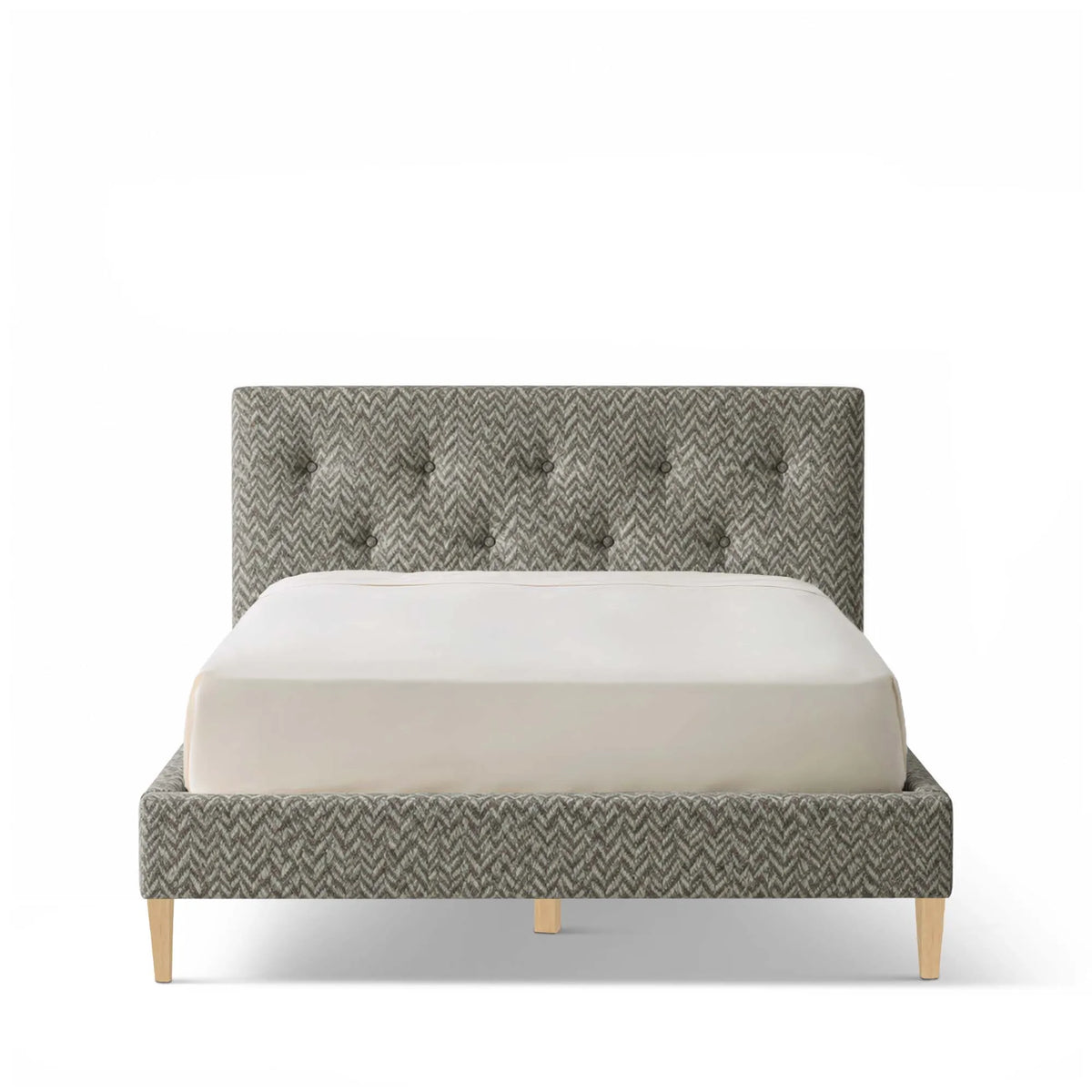 Grace Upholstered Bed Frame - Standard Headboard