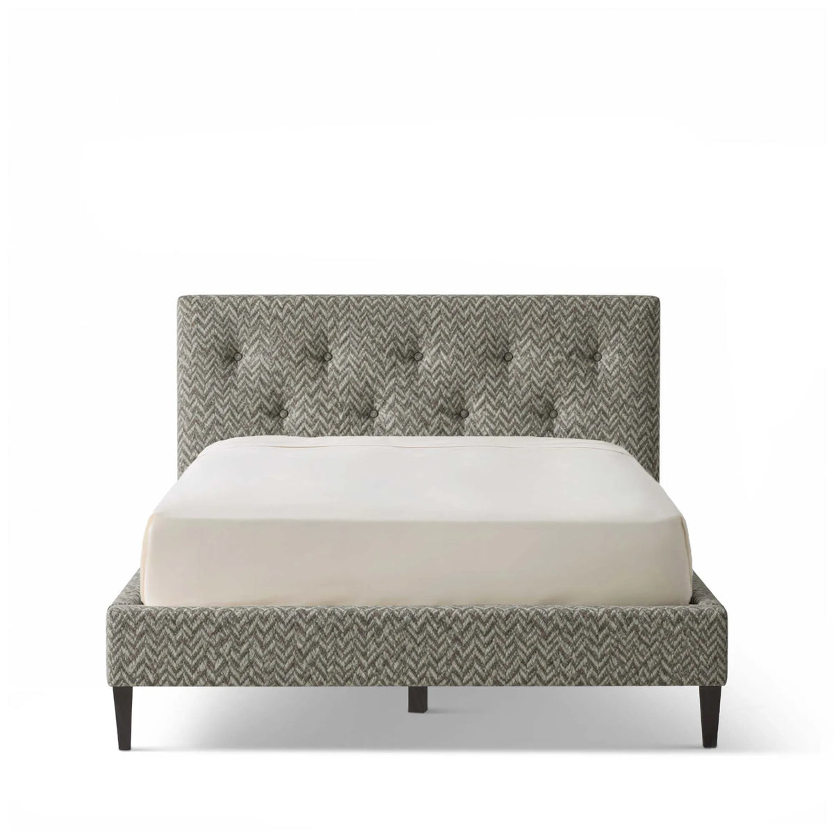 Grace Upholstered Bed Frame - Standard Headboard