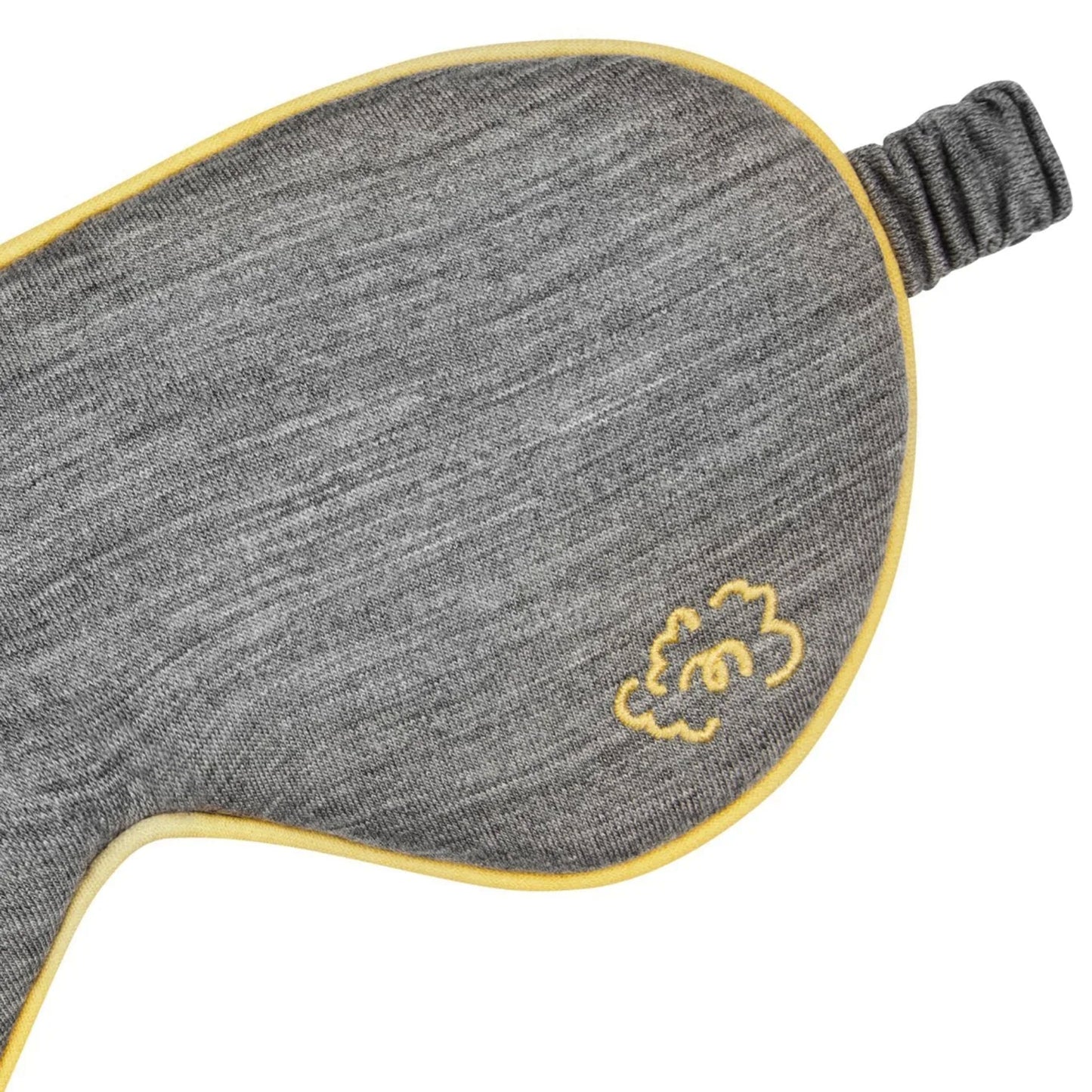 Merino Eye Mask - Grey Marle