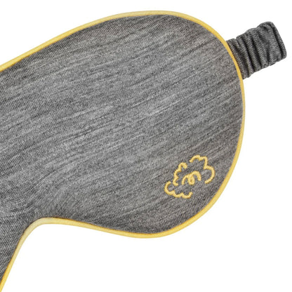 Merino Eye Mask - Grey Marle
