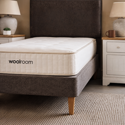 Corner shot of Junior Woolroom mattress