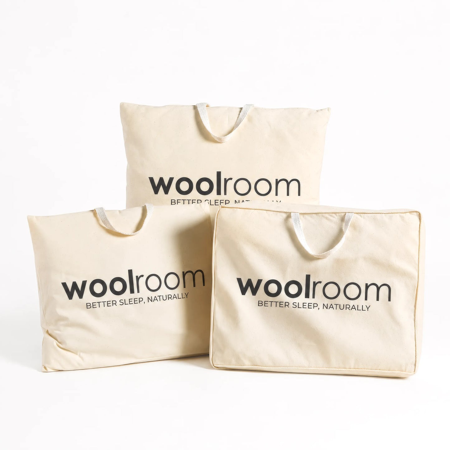 Organic Woolroom Kids Bundle with Mattress Protector