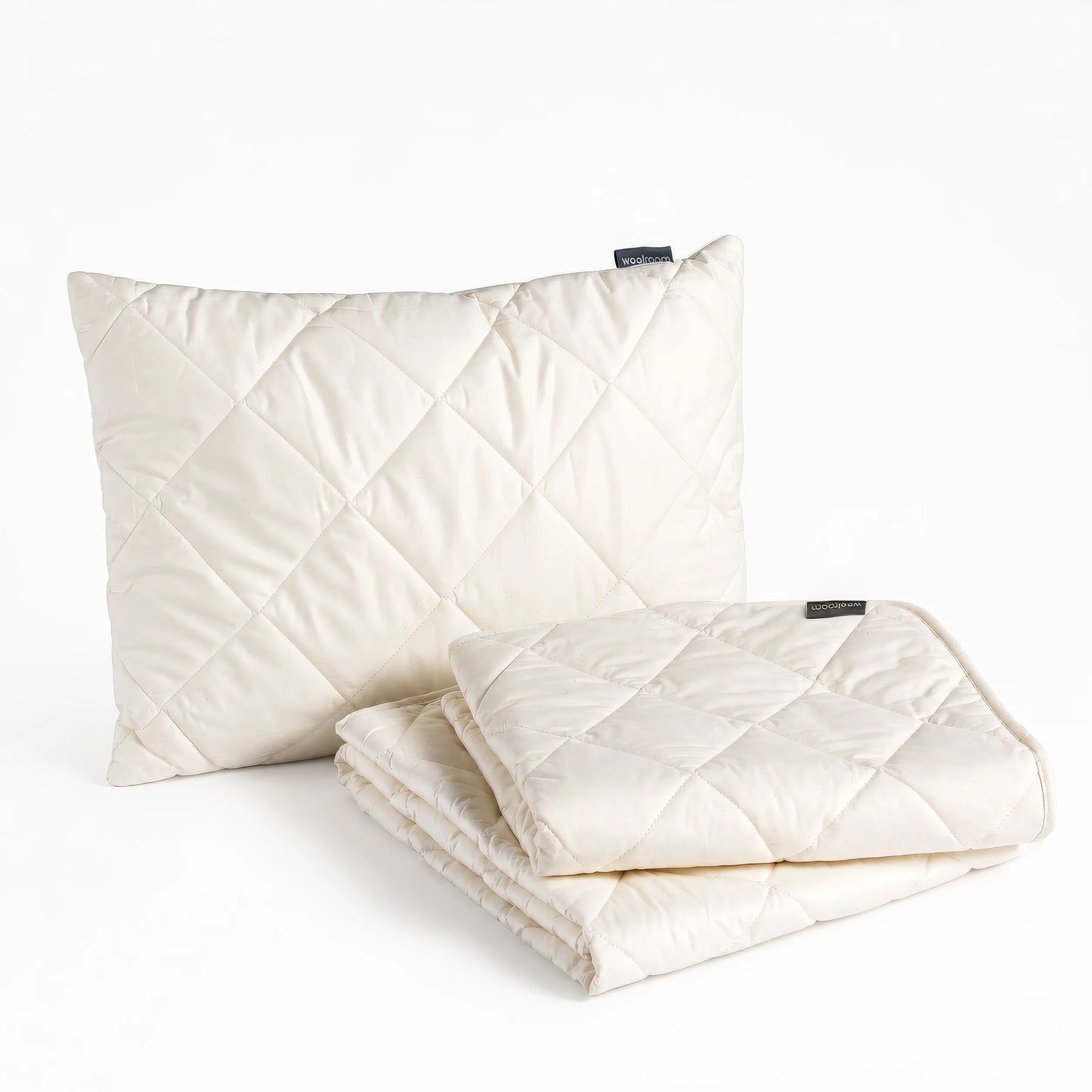 Organic Woolroom Kids Bundle with Mattress Protector