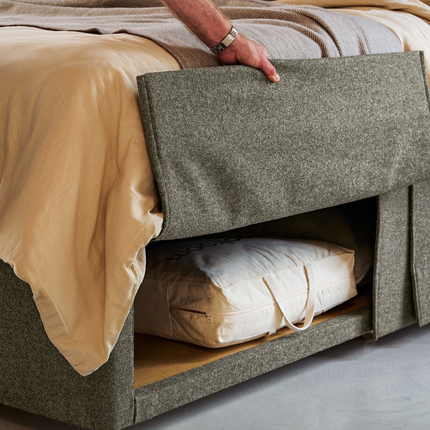 Storaway Divan - Light Grey