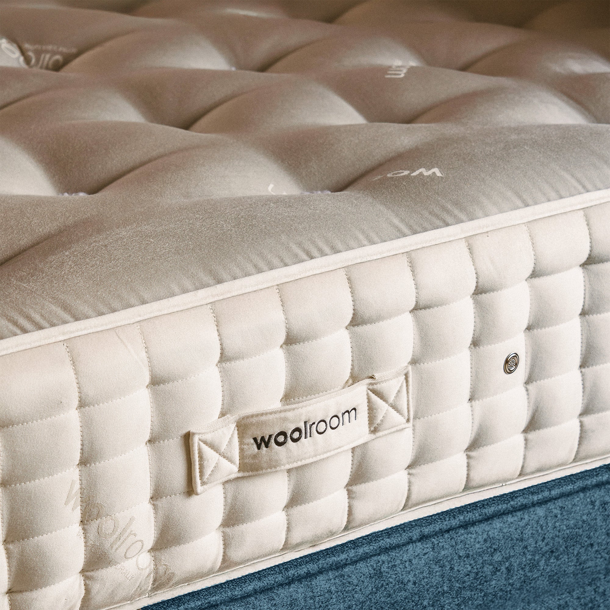 SECONDS Lindisfarne Wool Mattress, King, Regular Tension
