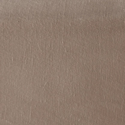 Mariana Linen Blend Fitted Sheet - Latte